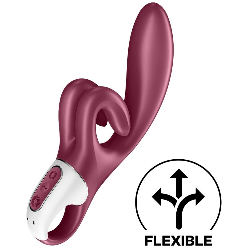 SATISFYER - TOUCH ME VIBRADOR RABBIT ROJO - Sensualia