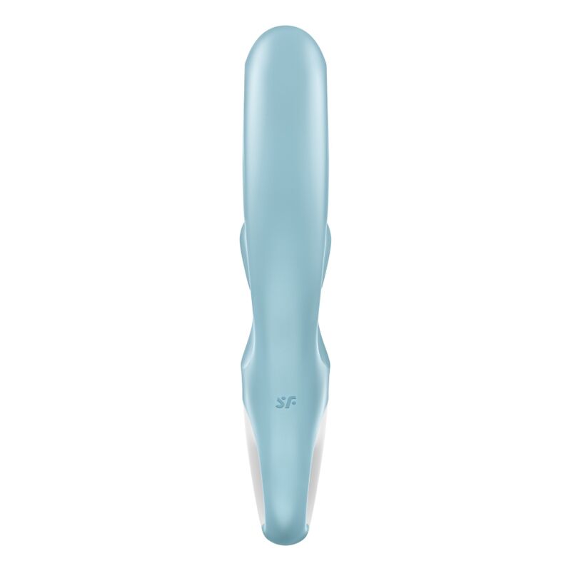 SATISFYER - LOVE ME RABBIT VIBRATION BLEU - Sensualia