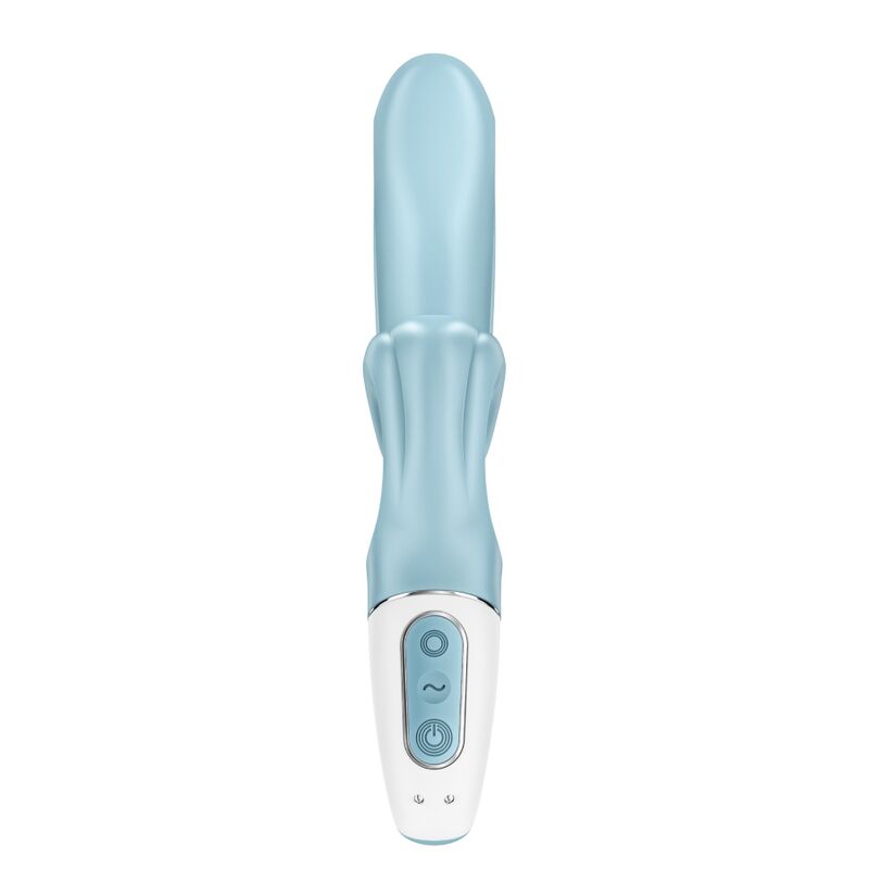 SATISFYER - LOVE ME RABBIT VIBRATION BLEU - Sensualia