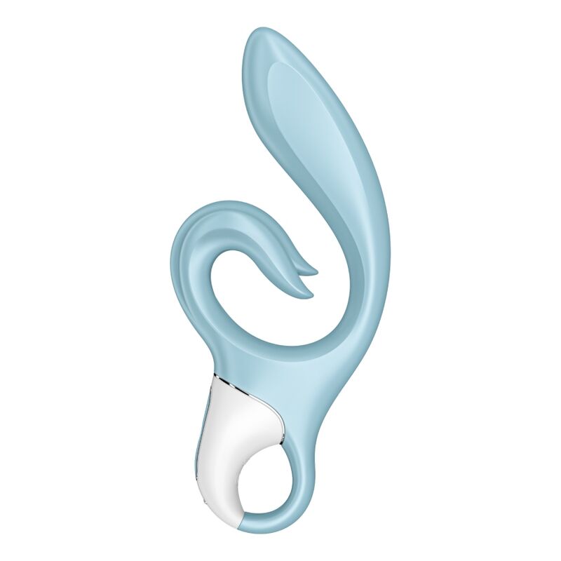 SATISFYER - LOVE ME RABBIT VIBRATION BLEU - Sensualia