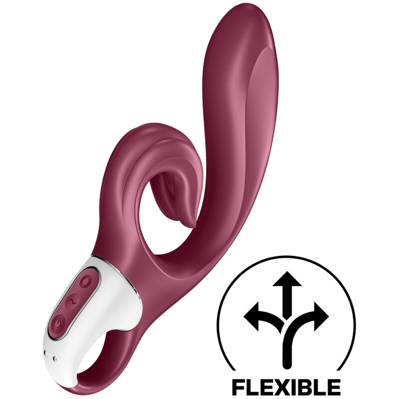SATISFYER - LOVE ME RABBIT VIBRATION BLEU - Sensualia