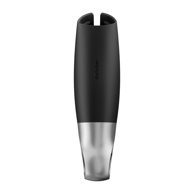 SATISFYER - MASTURBATEUR PUISSANT NOIR - Sensualia