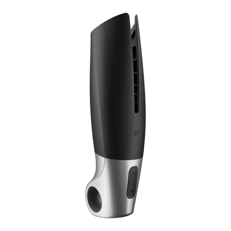 SATISFYER - MASTURBATEUR PUISSANT NOIR - Sensualia