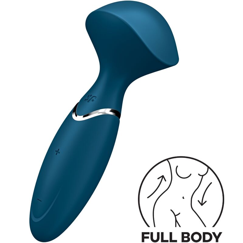 SATISFYER - MINI WOND-ER GRIS - Sensualia