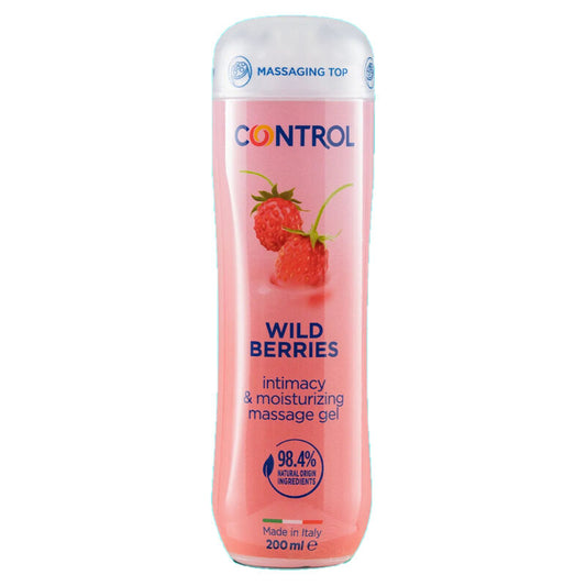CONTROL - GEL DE MASSAGE 3 EN 1 BAIES SAUVAGES 200 ML - Sensualia