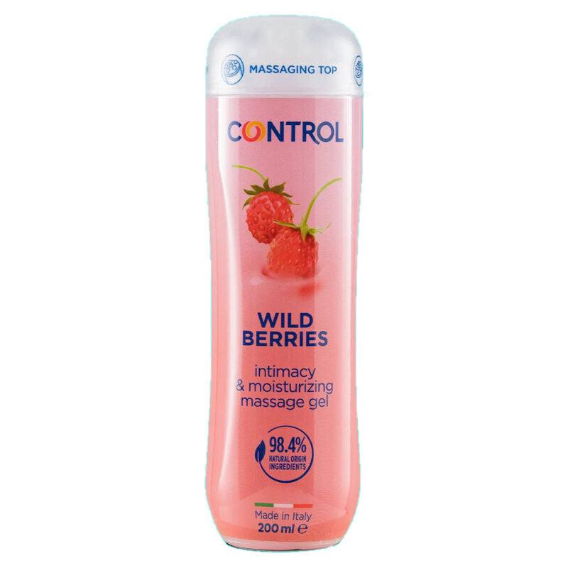 CONTROL - GEL DE MASSAGE 3 EN 1 BAIES SAUVAGES 200 ML - Sensualia