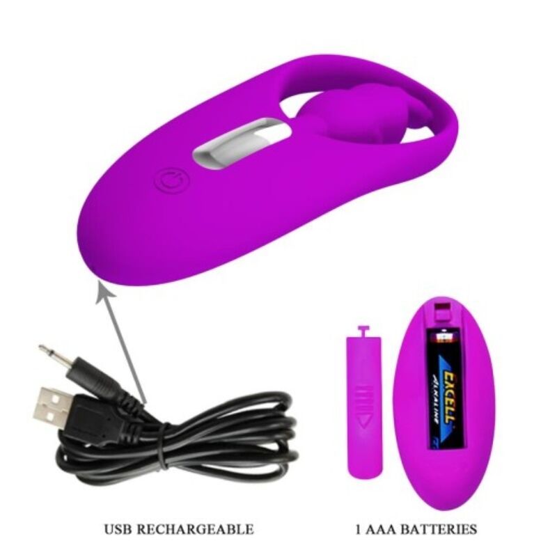 PRETTY LOVE - WILD RABBIT STIMULATEUR POUR CULOTTES AVEC TÉLÉCOMMANDE LILAS - Sensualia