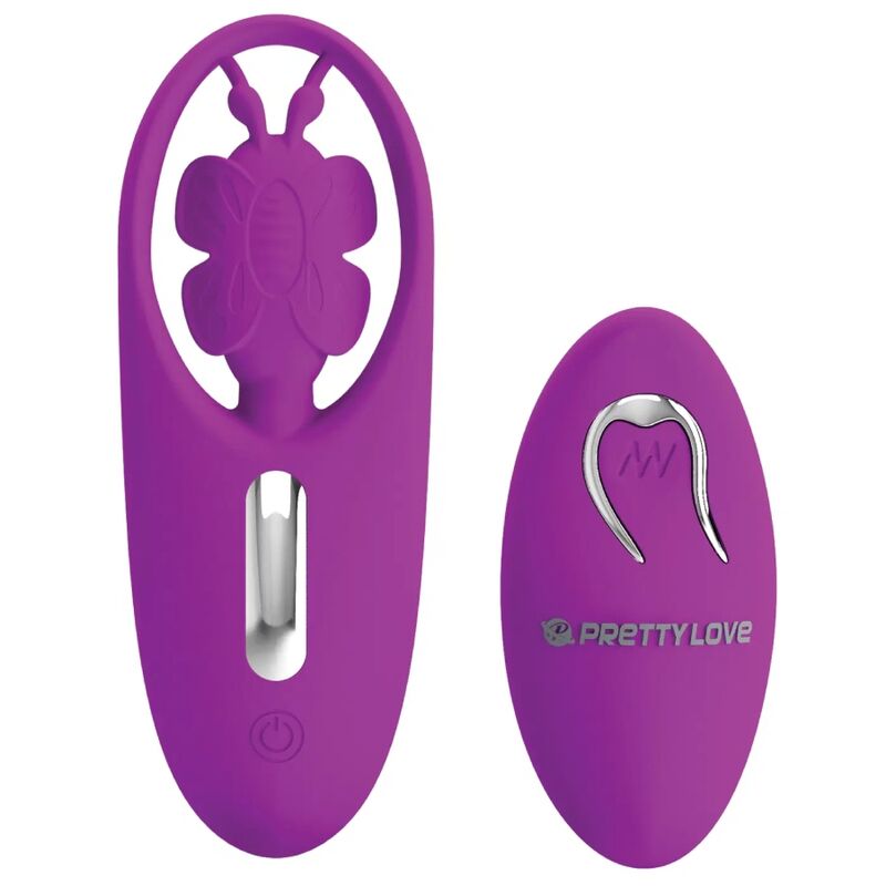 PRETTY LOVE - STIMULATEUR PAPILLON DANCING POUR CULOTTES AVEC TÉLÉCOMMANDE LILAS - Sensualia