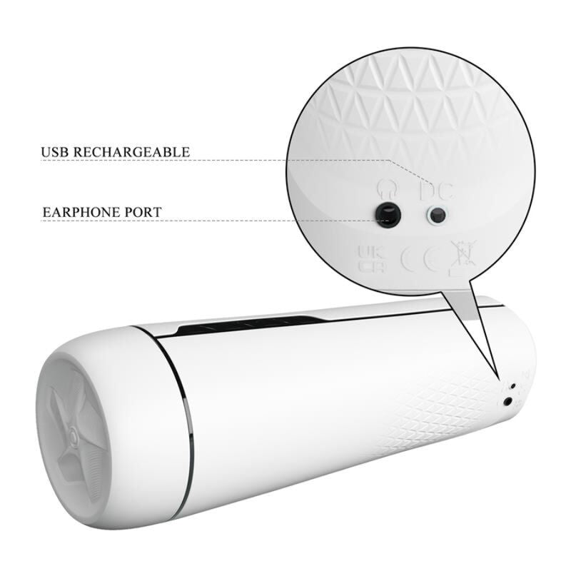 PRETTY LOVE - MASTURBATEUR MASCULIN SIENNA AVEC VIBRATION. VOIX ET ASPIRATION - Sensualia