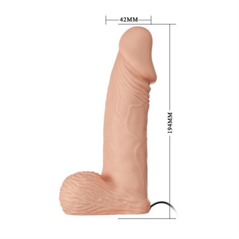 BAILE - HARNAIS DE ULTRA PASSIONNÉE 19.4 CM NATUREL - Sensualia