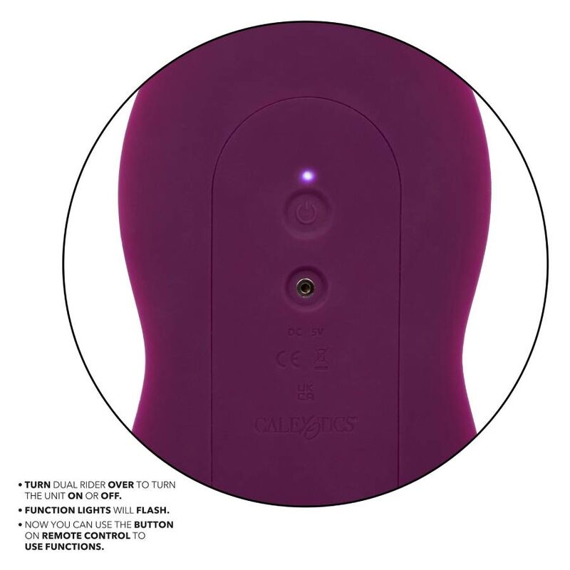 CALEXOTICS - TÉLÉCOMMANDE DUAL RIDER - Sensualia