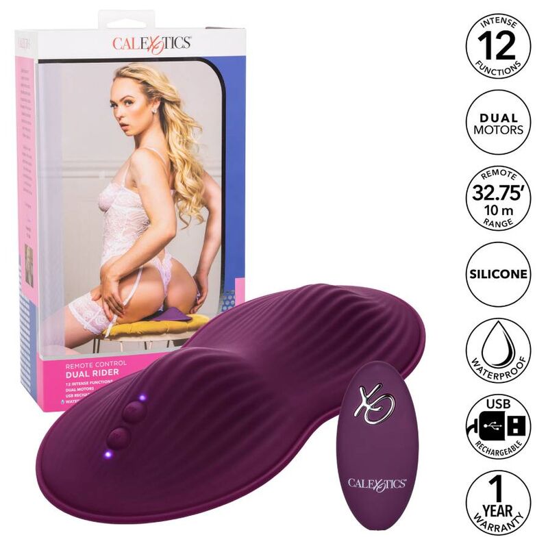CALEXOTICS - TÉLÉCOMMANDE DUAL RIDER - Sensualia