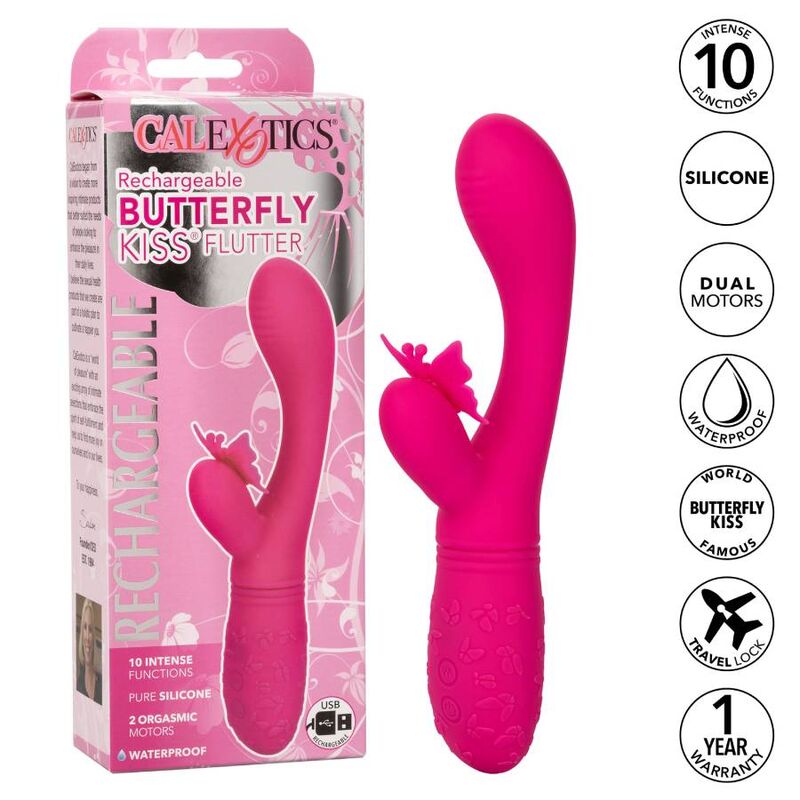 CALEXOTICS - PAPILLON KISS FLUTTER ROSE - Sensualia