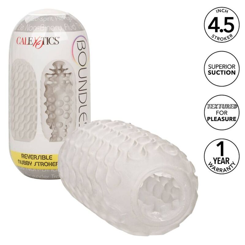 CALEXOTICS - STROKER NUBBY RÉVERSIBLE - Sensualia