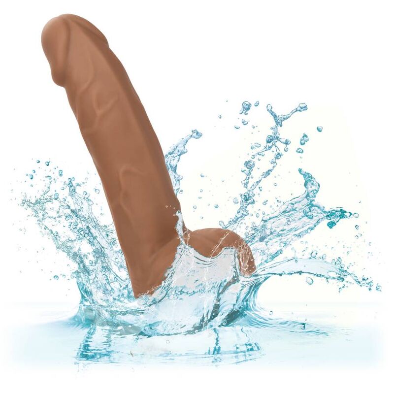 CALEXOTICS - CLOUS EN SILICONE 15.24 CM MARRON - Sensualia