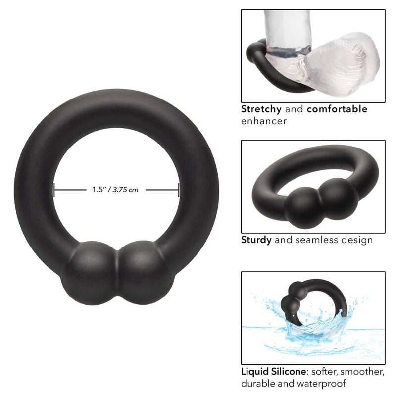 CALEXOTICS - BAGUE MUSCULAIRE ALPHA NOIR - Sensualia