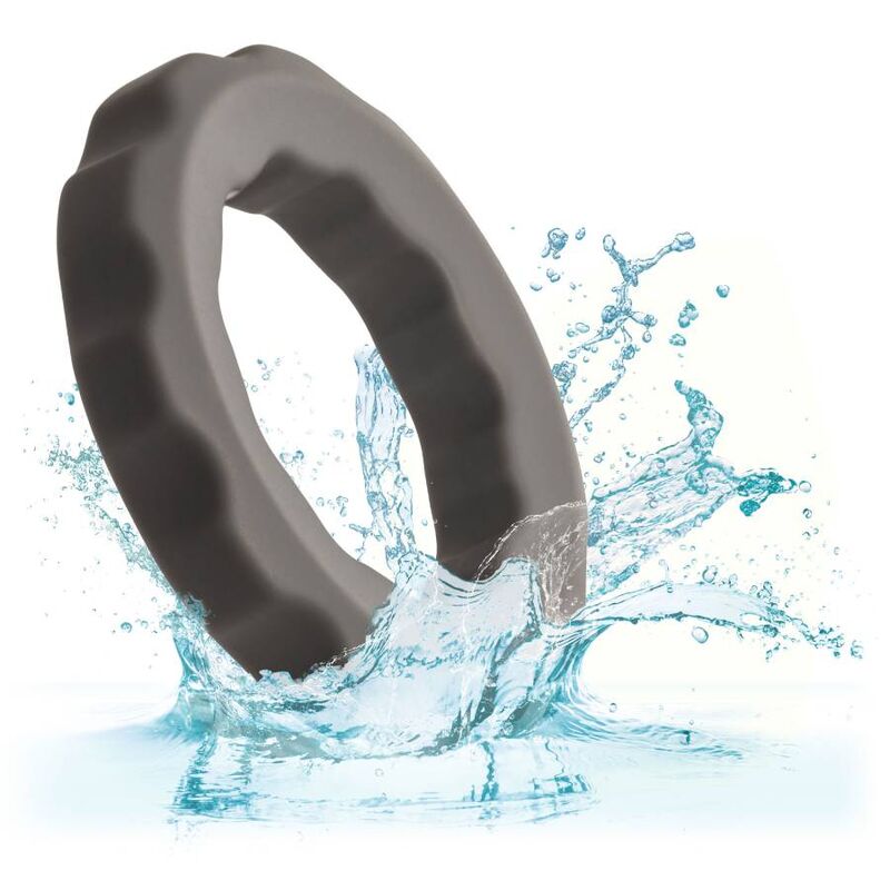 CALEXOTICS - BAGUE ALPHA ERECT GRIS - Sensualia