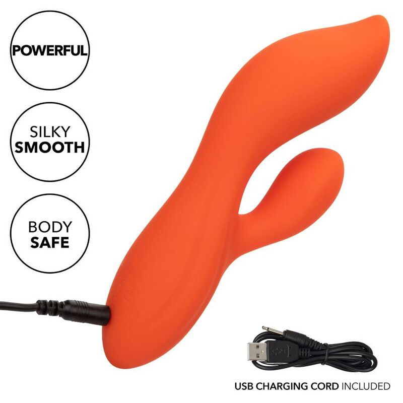 CALEXOTICS - STELLA DUAL TEASER ORANGE - Sensualia