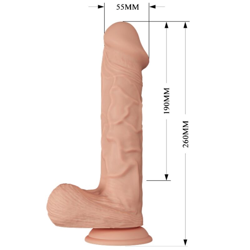 BAILE - BELLE RENCONTRE BERQRISI VIBRATION 26 CM NATUREL - Sensualia