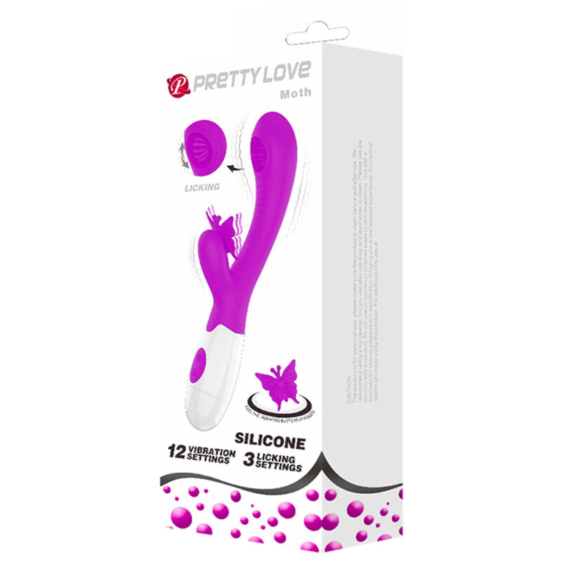 PRETTY LOVE - MOTH LÉCHANT ET VIBRANT LILAS - Sensualia
