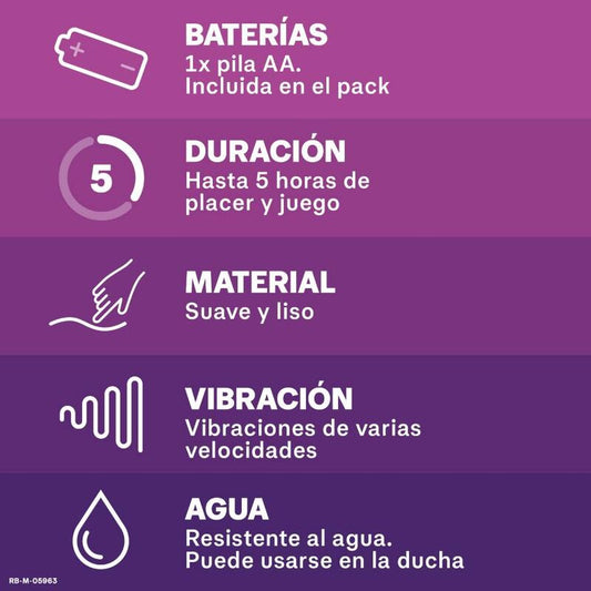 DUREX - VIBRATEUR ORGASMIQUE INTENSE PURE FANTASY - Sensualia