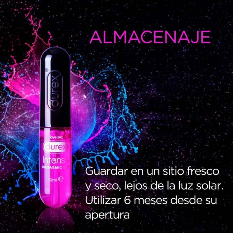 DUREX - GEL ORGASMIQUE LUBRIFIANT 10 ML - Sensualia