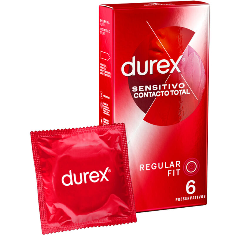 DUREX - CONTACT SENSIBLE TOTAL 6 UNITÉS - Sensualia