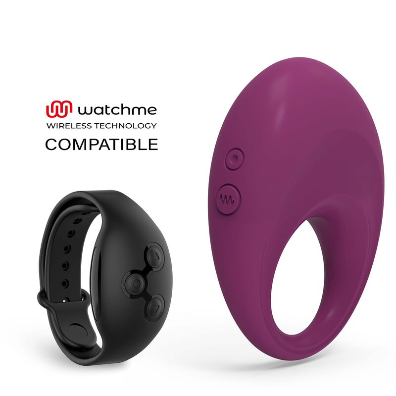 COVERME - BAGUE RECHARGEABLE DYLAN COMPATIBLE AVEC LA TECHNOLOGIE SANS FIL WATCHME - Sensualia