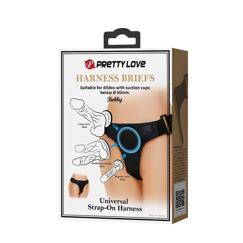 PRETTY LOVE - HARNAIS UNIVERSEL NOIR - Sensualia