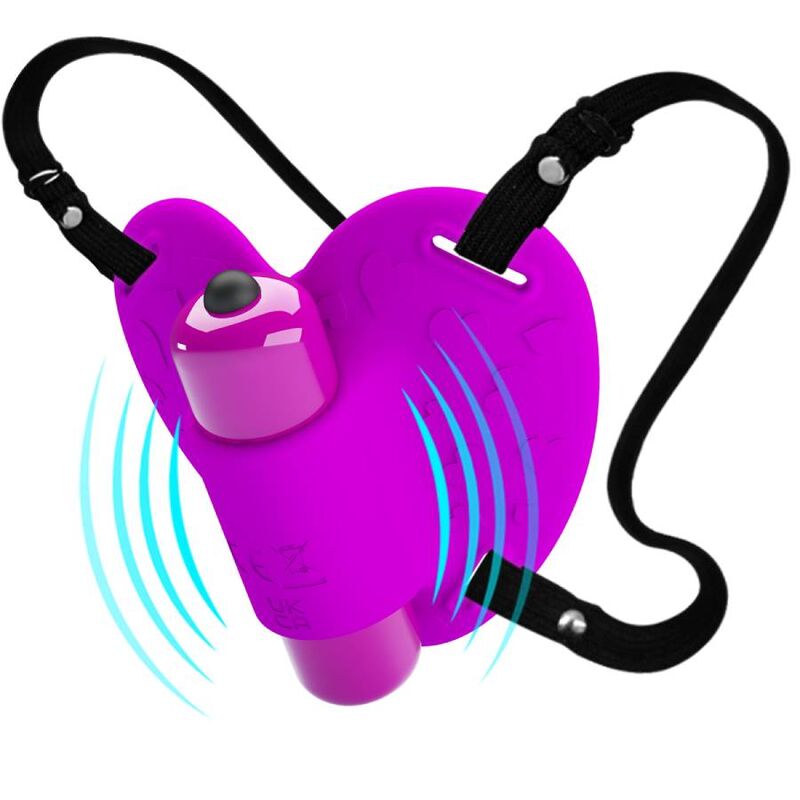 PRETTY LOVE - MASSEUR DE CLITORIS HEARTBEAT 10 MODES DE VIBRATION VIOLET - Sensualia