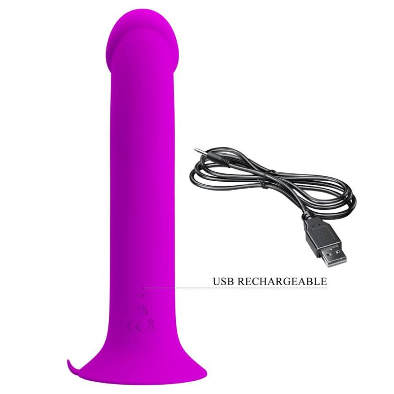 PRETTY LOVE - VIBRATEUR MURRAY ET STIMULATEUR DE POINT G VIOLET - Sensualia