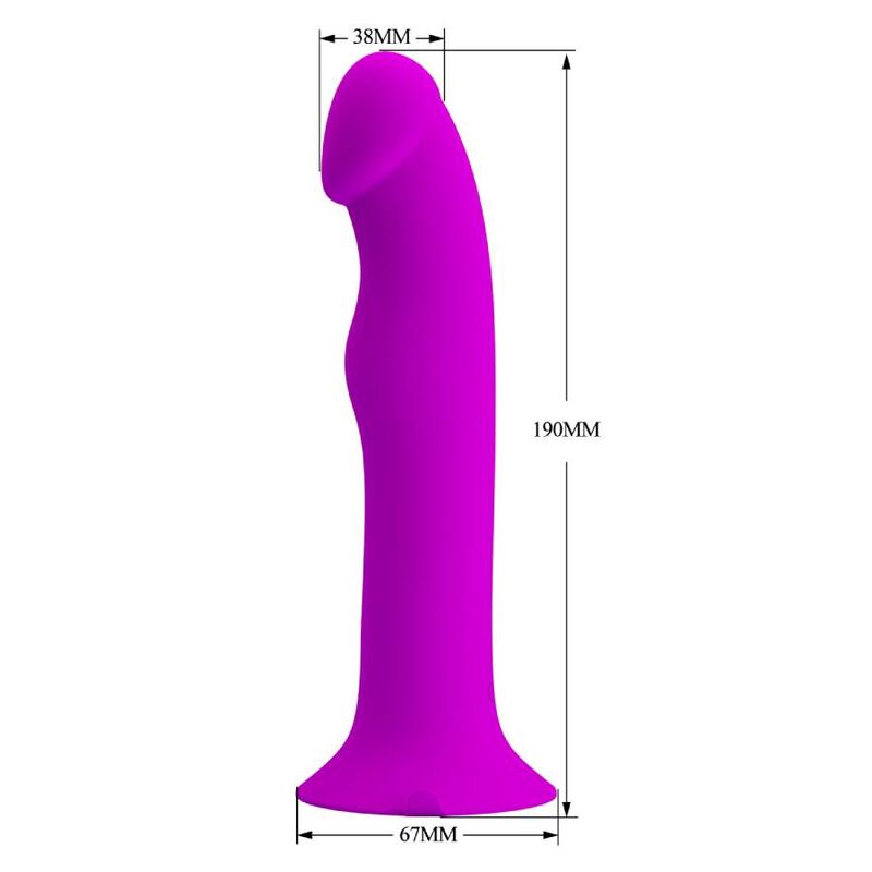 PRETTY LOVE - VIBRATEUR MURRAY ET STIMULATEUR DE POINT G VIOLET - Sensualia