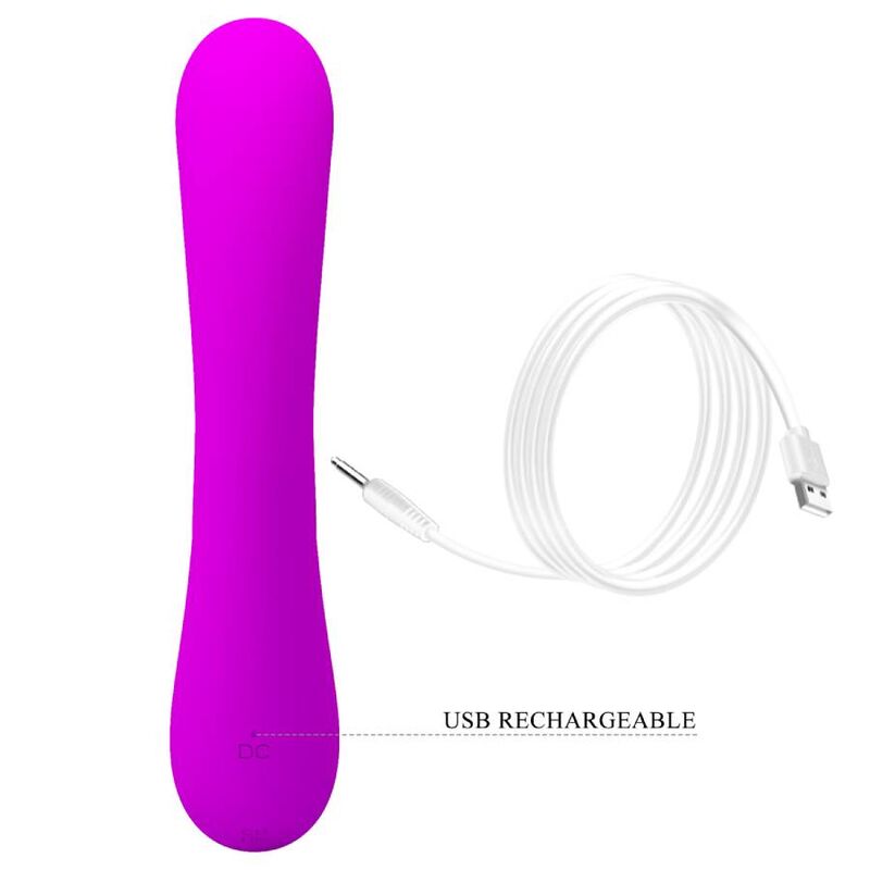 PRETTY LOVE - VIBRATEUR SINCERE ET VENTOUSE DE CLITORIS SILICONE VIOLET - Sensualia
