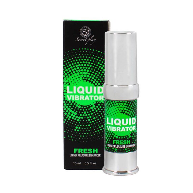 SECRETPLAY - VIBRATEUR LIQUIDE FRESH STIMULATEUR & INTENSIFICATEUR DE PLAISIR 15 ML - Sensualia