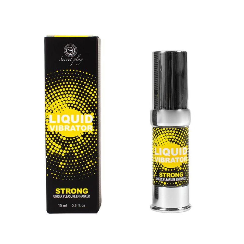 SECRETPLAY - LIQUIDE VIBRATEUR STIMULATEUR UNISEXE FORT 15 ML - Sensualia