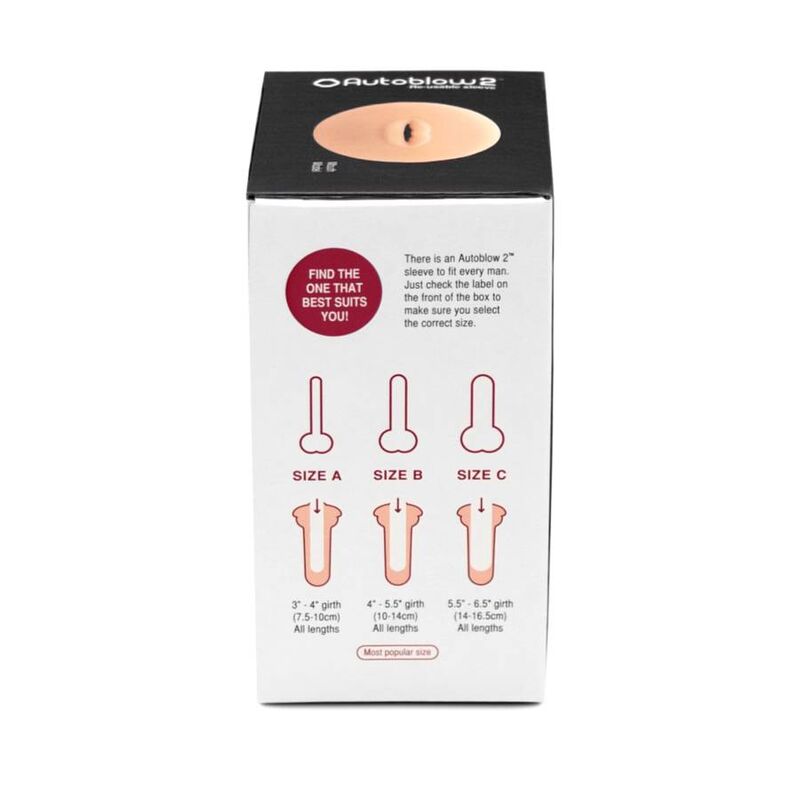 AUTOBLOW - 2+ MANCHON À BOUCHE TAILLE C - Sensualia