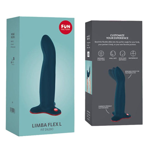 FUN FACTORY - LIMBA FLEX L VELOURS BLEU - Sensualia
