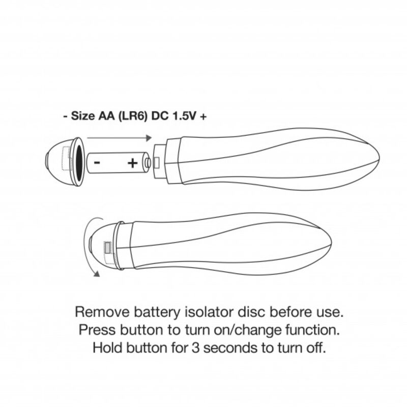 ROCKS-OFF - VIBRATEUR TWISTER 10 MODES - Sensualia