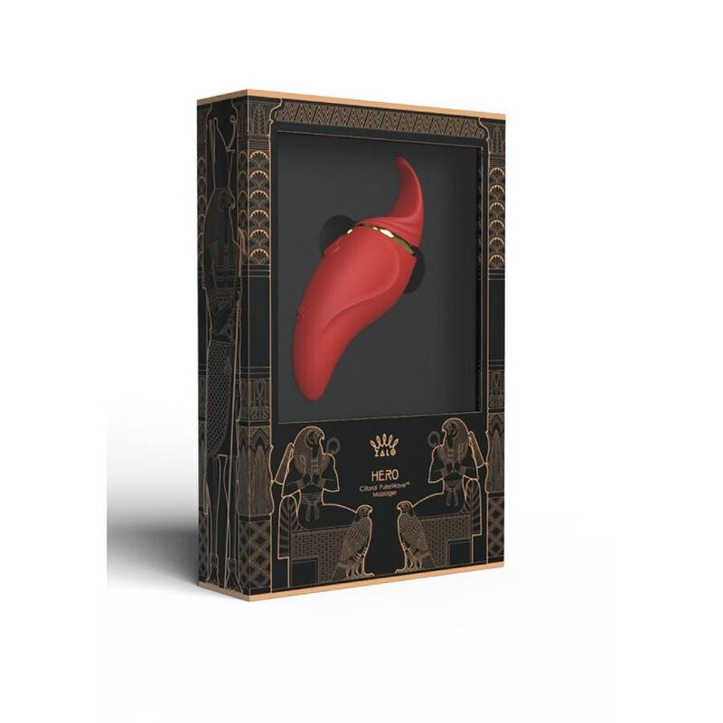 ZALO - HERO PULSE WAVE MASSAGER RED - Sensualia