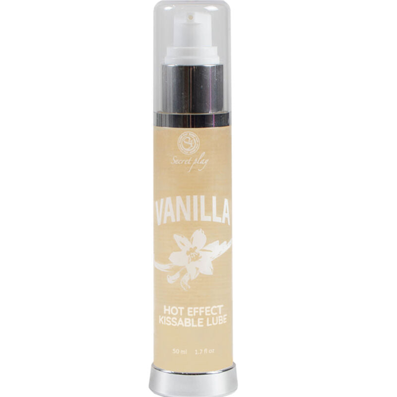 SECRETPLAY - LUBRIFIANT 2-1 EFFET CHALEUR VANILLE 50 ML - Sensualia