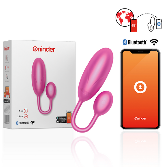 ONINDER - UF VIBRANT DENVER ROSE 7 X 2,7 CM APPLICATION GRATUITE - Sensualia