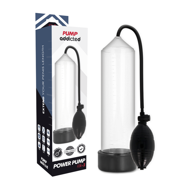 PUMP ADDICTED - RX3 TRANSPARENT - Sensualia
