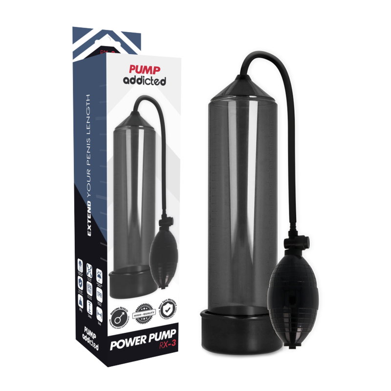 PUMP ADDICTED - RX3 TRANSPARENT - Sensualia