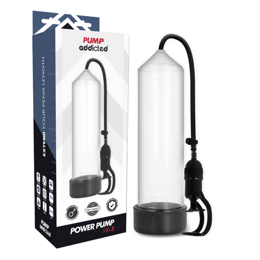 PUMP ADDICTED - RX5 TRANSPARENT - Sensualia