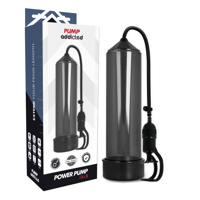 PUMP ADDICTED - RX5 TRANSPARENT - Sensualia