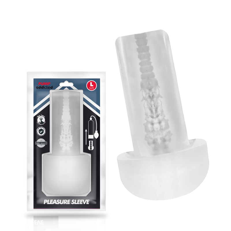 PUMP ADDICTED - POMPE AUTOMATIQUE PLEASURE SLEEVE - Sensualia