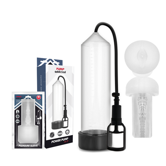 PUMP ADDICTED - RX7 TRANSPARENT AVEC MASTURBATEUR - Sensualia