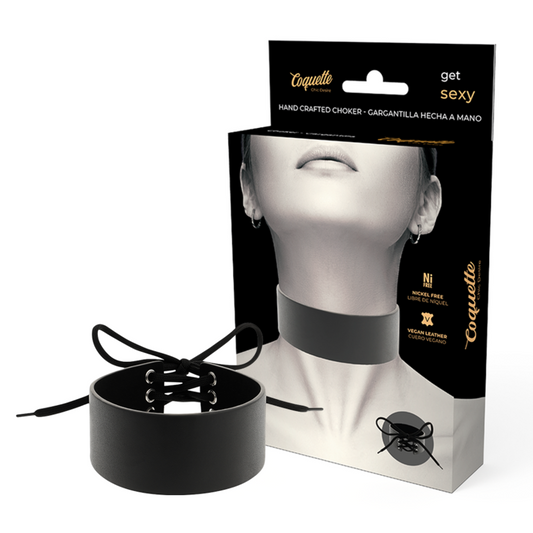 COQUETTE CHIC DESIRE - RAS DE COU EN CUIR VÉGAN - Sensualia