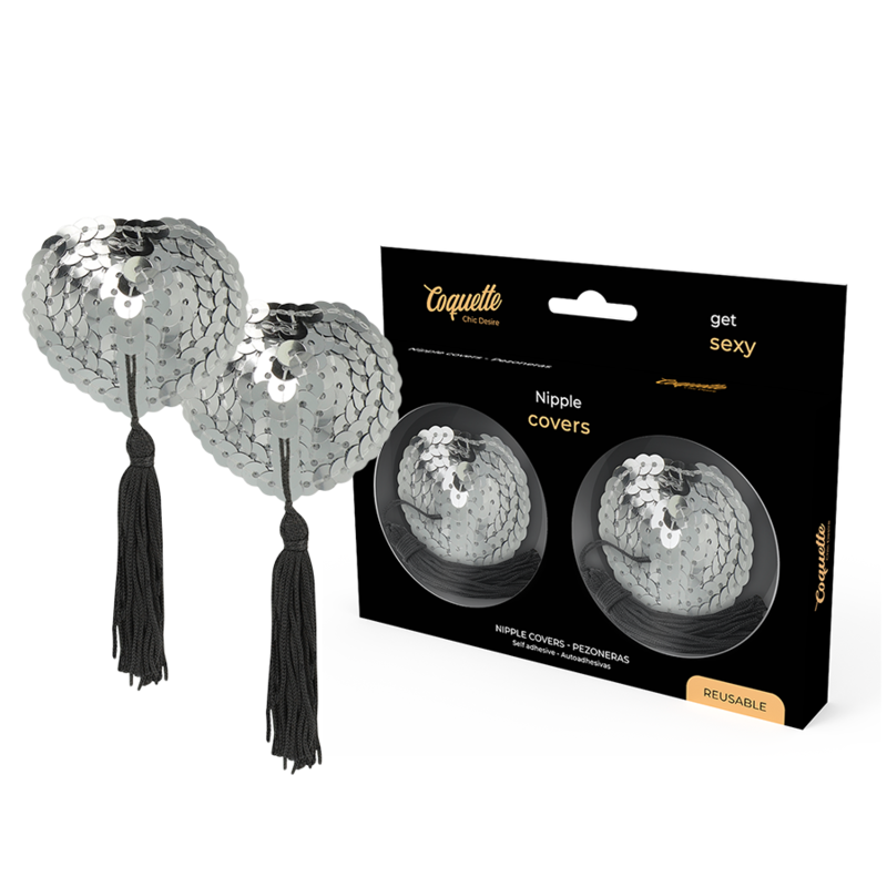 COQUETTE CHIC DESIRE - CACHE-MATIN ARGENT - Sensualia