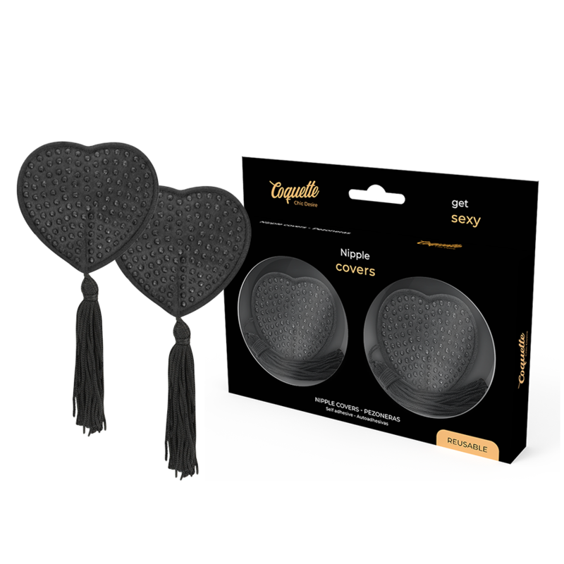 COQUETTE CHIC DESIRE - CACHE-MALINS NOIR - Sensualia